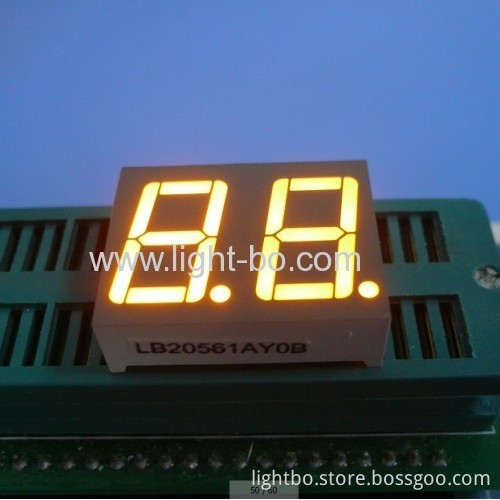 Dual Digit 0.56" Common Anode Super Bright Green Seven Segment Led Numeric Displays 